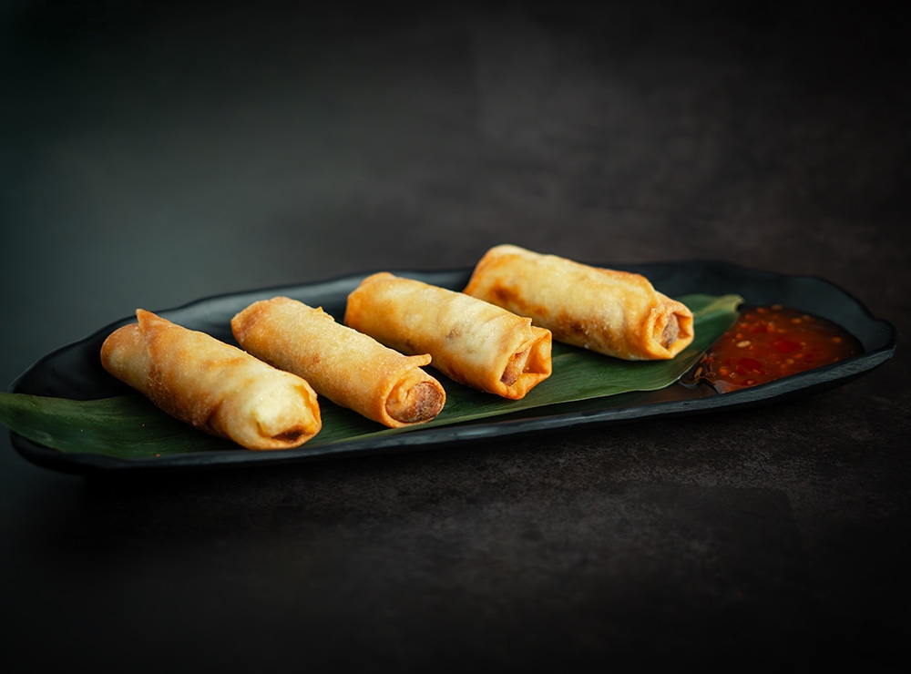 Vegetable spring roll (4 pieces)